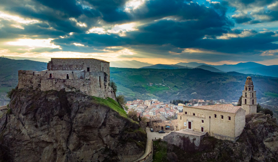 Laurenzana Castle, Italy